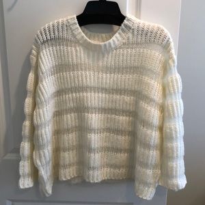 Cream sweater